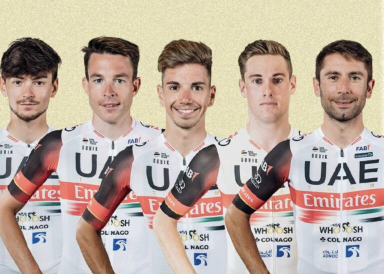 UAE Team Emirates avec Ackermann et Ulissi sur l’ Etoile de Bessèges 2022