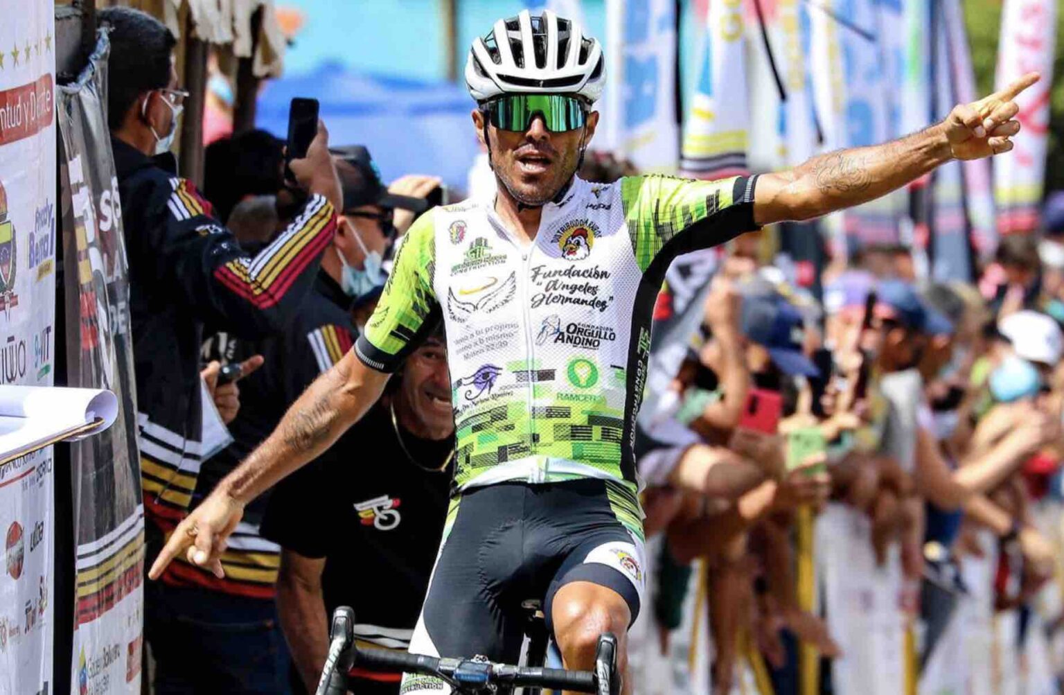 Arrivée étape 5 de la Vuelta al Tachira 2022