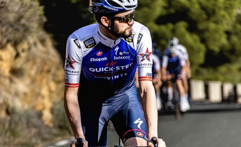 Kasper Asgreen au départ du Tour de la Provence 2022