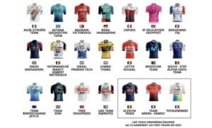 La liste des 25 équipes engagées sur La Flèche Wallonne 2022