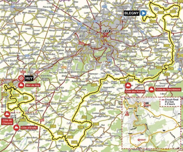 Parcours et favoris de La Flèche Wallonne 2022