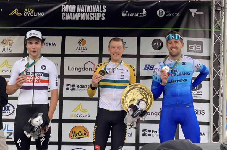 Rohan Dennis remporte le championnat d’Australie du chrono 2022