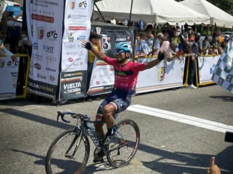 Xavier Quevedo remporte la 3e étape de la Vuelta al Tachira 2022