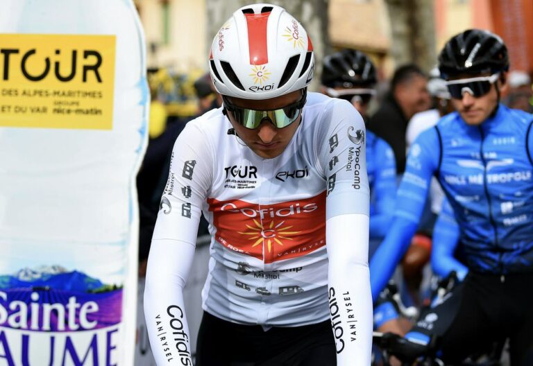Alexis Renard (Cofidis) absent des courses pour plusieurs semaines