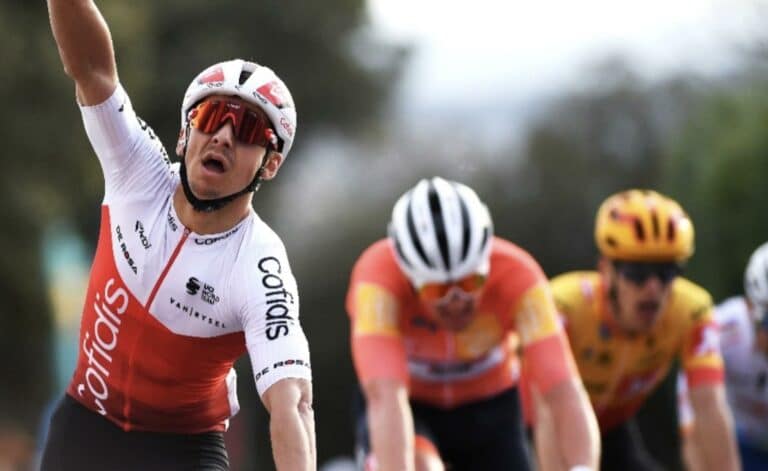 Bryan Coquard remporte la 2e étape de l’ Etoile de Bessèges 2022