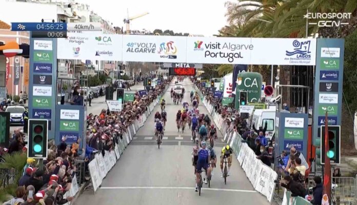 Classement complet de la 1ère étape du Tour de l'Algarve 2022