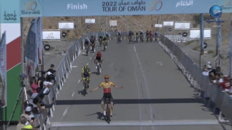 Classement complet étape 3 du Tour d’Oman 2022