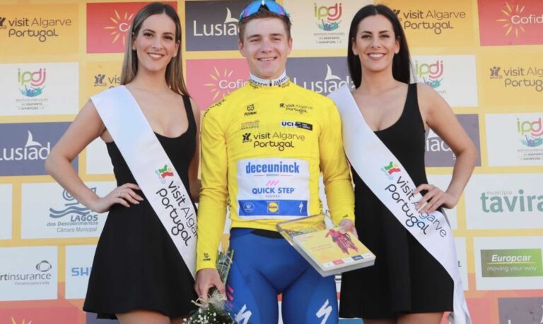 Classement général à l’issue de la 4e étape du Tour de l’Algarve 2022