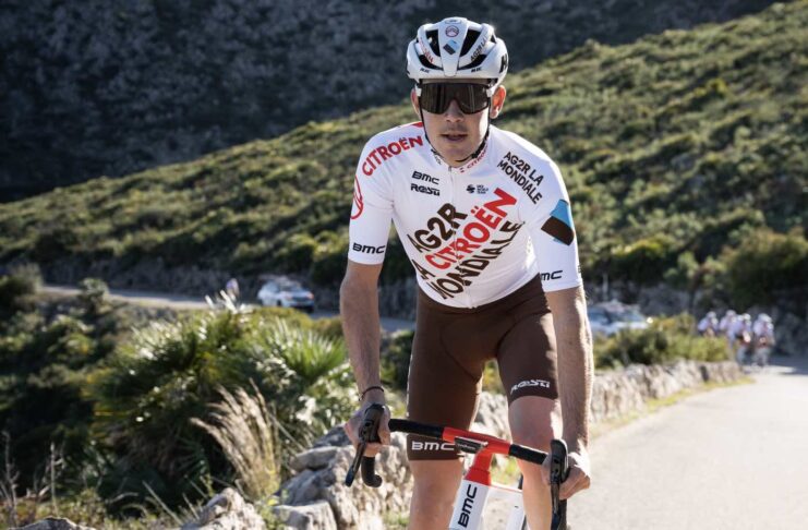 Clément Champoussin coureur de l'équipe Ag2r Citroën