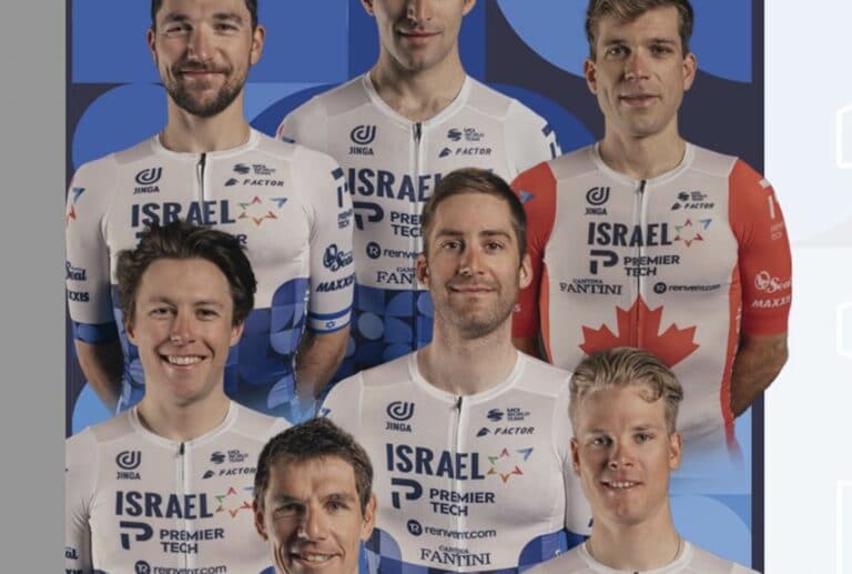 La composition Israel – Premier Tech sur l’Etoile de Bessèges 2022