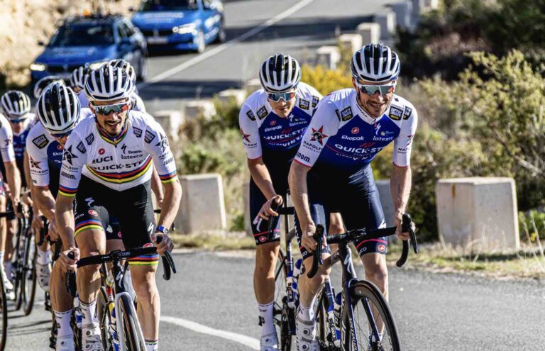 Julian Alaphilippe, leader des Quick-Step Alpha Vinyl sur le Tour de la Provence 2022