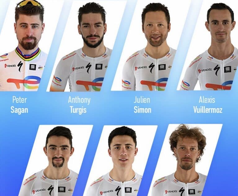 La première de Peter Sagan chez Team TotalEnergies sur le Tour des Alpes Maritimes et du Var 2022