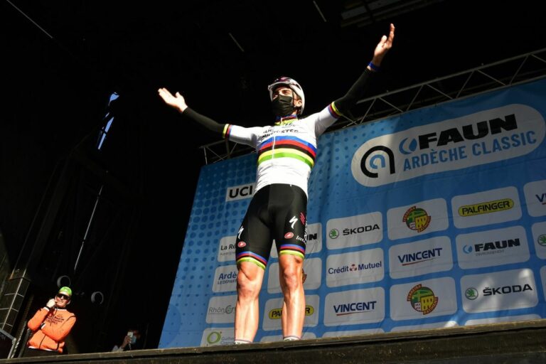 Julian Alaphilippe : « Ce qui a manqué, c’est les jambes » sur la Faun Drôme Classic