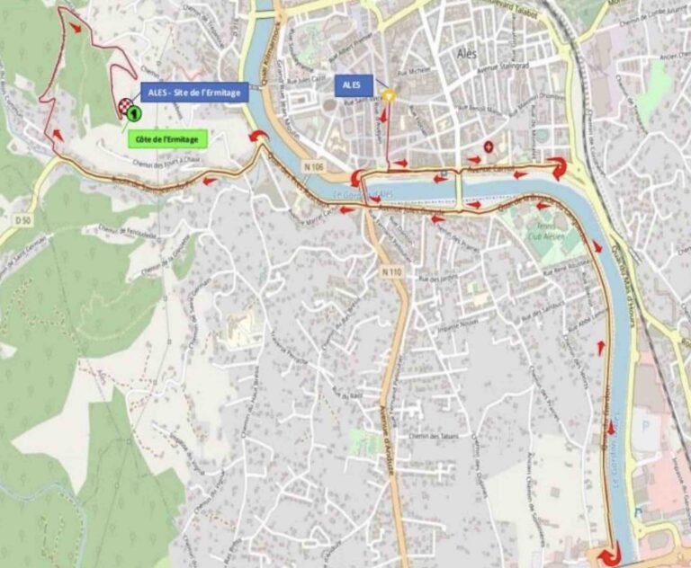 Présentation de la 5e étape de l’ Etoile de Bessèges 2022