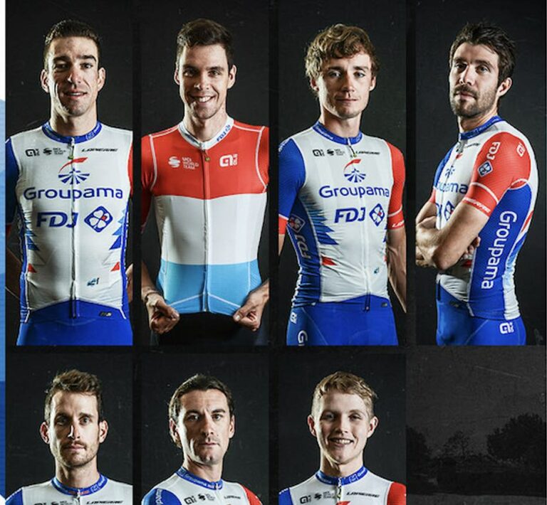 Thibaut Pinot au départ du Tour des Alpes Maritimes et du Var 2022