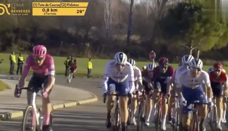 Vidéo Mads Pedersen sur l’Etape 1 Etoile de Bessèges 2022