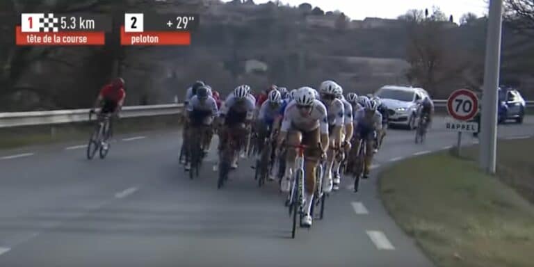 Vidéo : Les 5 derniers kilomètres de la 2e étape du Tour la Provence 2022