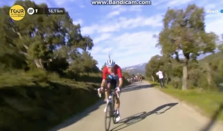 Vidéo : Le résumé de la 1ère étape du Tour des Alpes Maritimes et du Var 2022