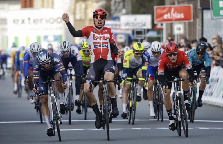 Arnaud De Lie (Lotto Soudal) remporte le GP Monseré 2022