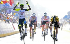 Biniam Girmay est entré dans l'histoire du cyclisme