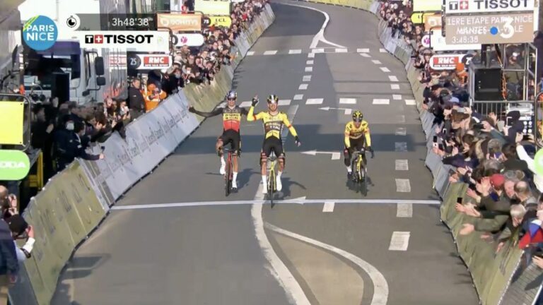 Classement complet de la 1ère étape de Paris-Nice 2022