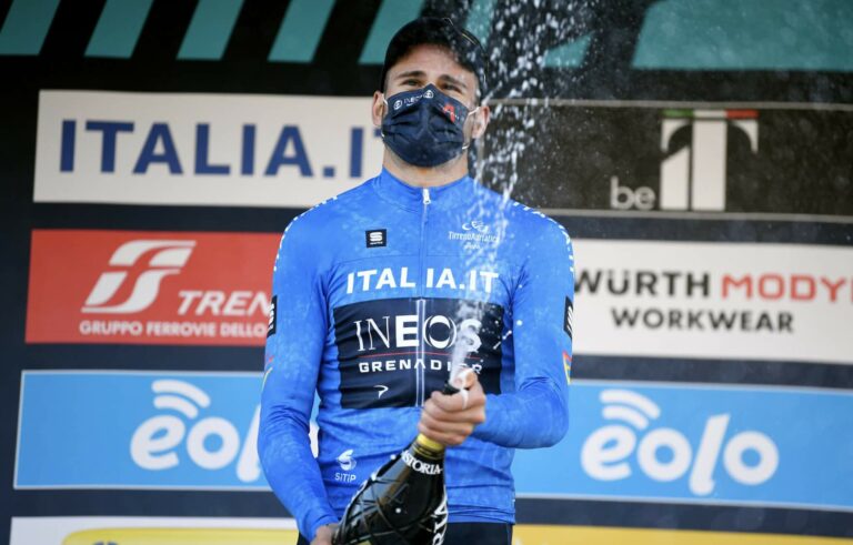 Tirreno-Adriatico : Classement général au départ de la 3e étape