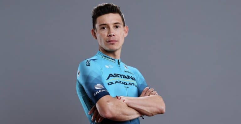 L’effectif Astana Qazaqstan sur les Strade Bianche 2022