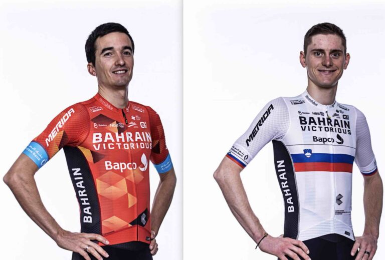 La Bahrain-Victorious avec Bilbao et Mohoric sur les Strade Bianche 2022