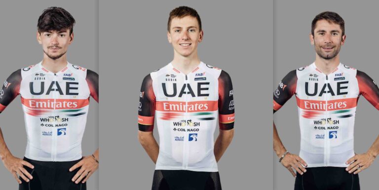 Tadej Pogacar pour mener les UAE Team Emirates à la victoire sur les Strade Bianche 2022