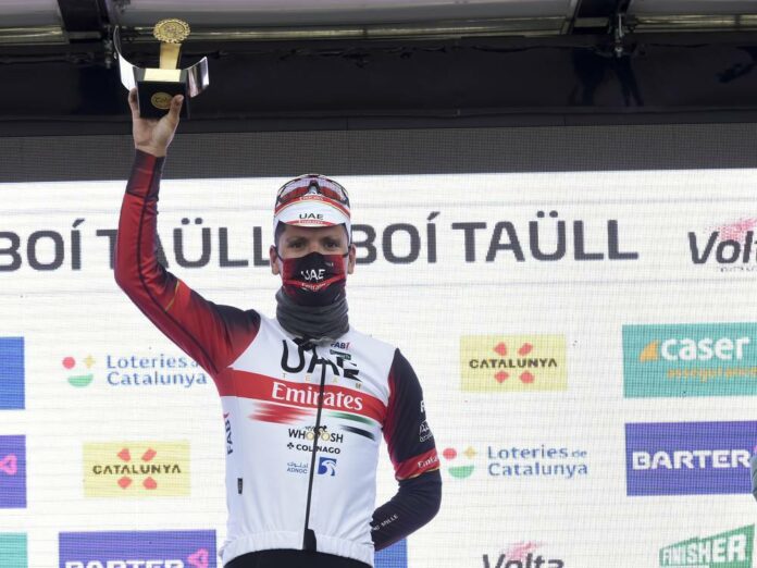 Joao Almeida est deuxième du Tour de Catalogne