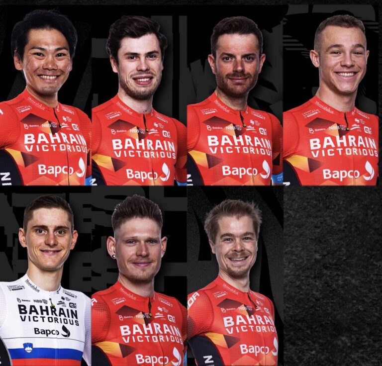 Milan-San Remo – Bahrain Victorious avec le trio Caruso, Bauhaus et Mohoric