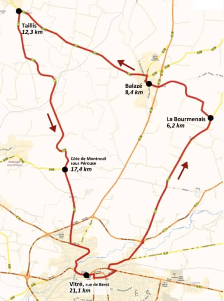 La Route Adélie de Vitré : Le parcours détaillé et les favoris