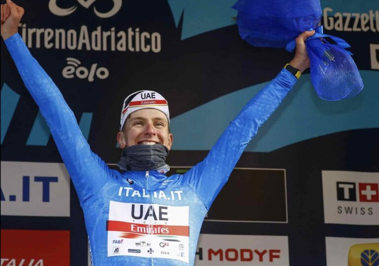 Tirreno-Adriatico 2022 : Le classement général final