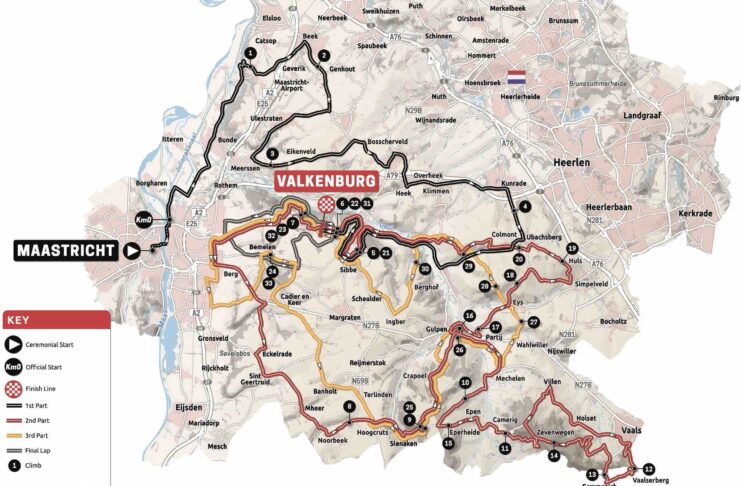 Parcours Amstel Gold Race 2022