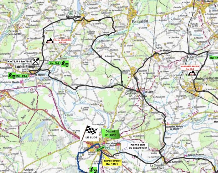 Présentation de la 2e étape du Circuit de la Sarthe - Pays de la Loire