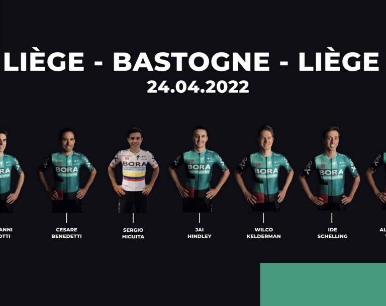 La Bora-hansgrohe avec Vlasov et Higuita sur Liège-Batogne-Liège