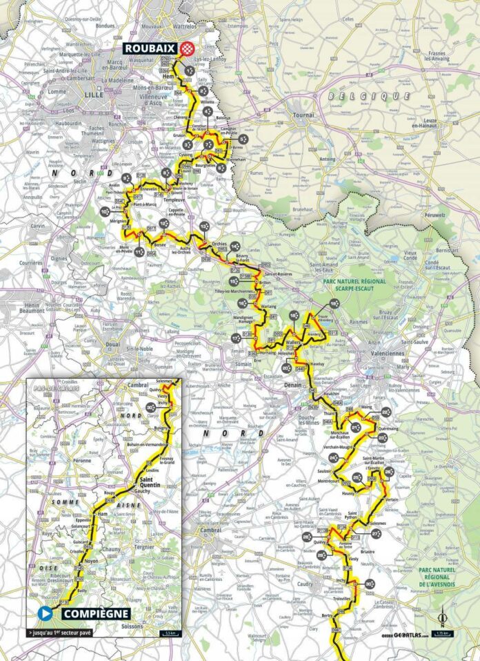 Paris-Roubaix 2022 se dispute une semaine plus tard que d'habitude