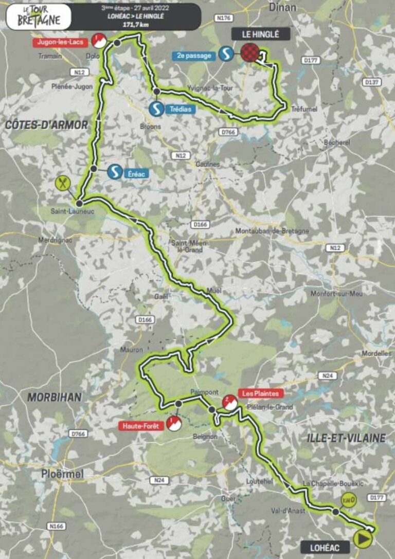Tour de Bretagne cycliste : Présentation de la 3e étape