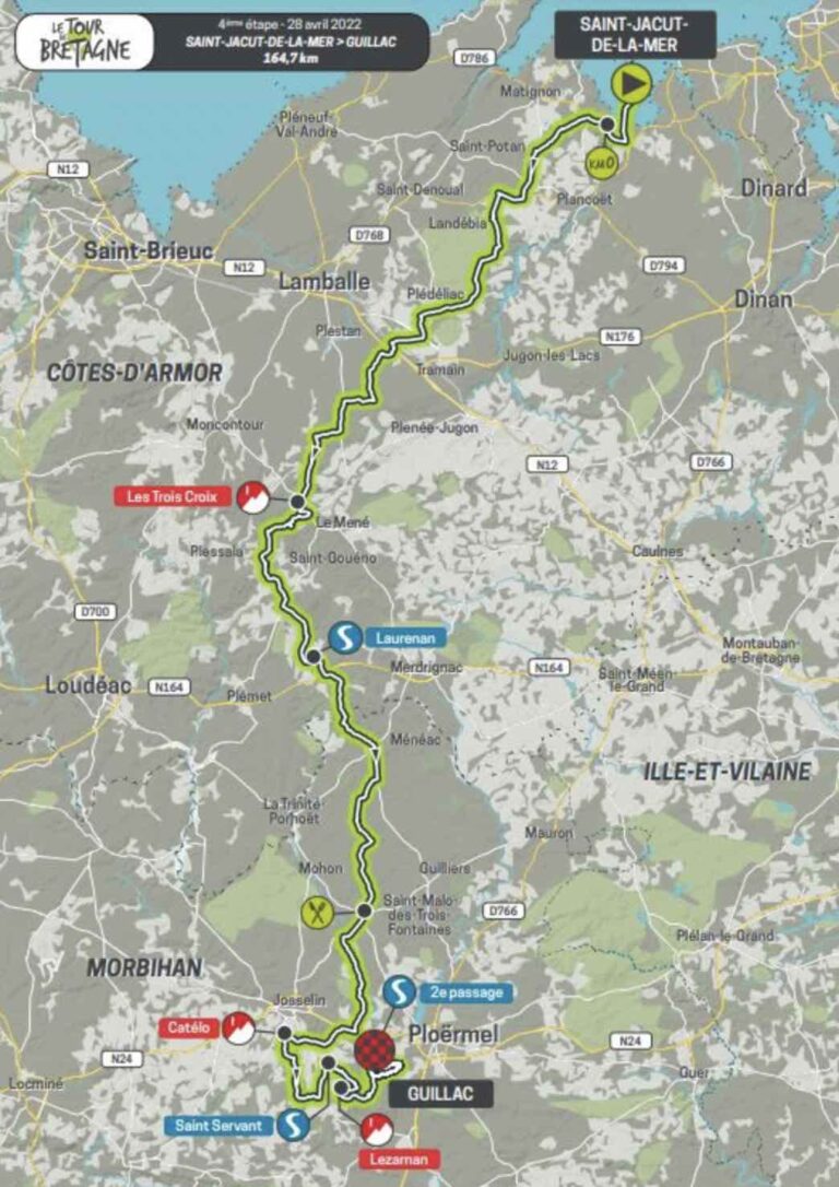 Tour de Bretagne cycliste : Présentation de la 4e étape