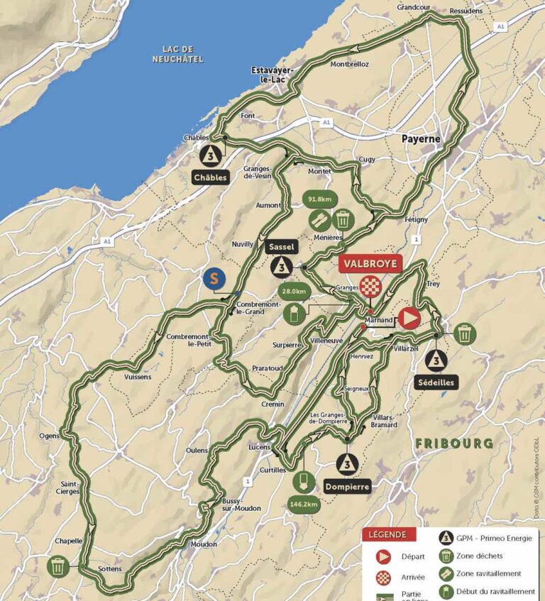 Tour de Romandie : Présentation de la 3e étape à Valbroye