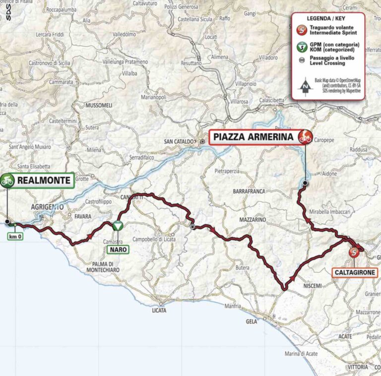 Tour de Sicile 2022 : Présentation détaillée de la 3e étape