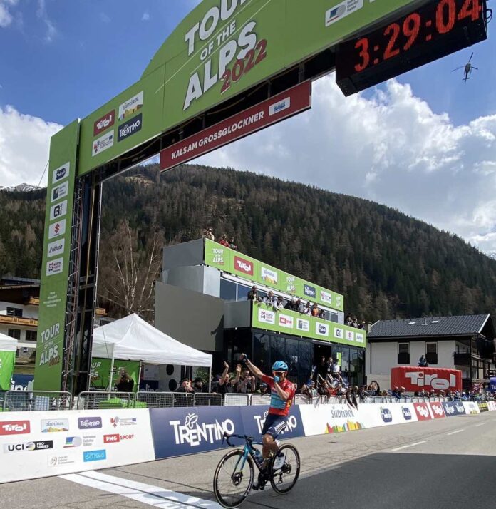 Tous les classements de la 4e étape du Tour des Alpes 2022
