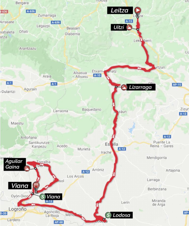 Tour du Pays-Basque 2022 – Présentation de la 2e étape