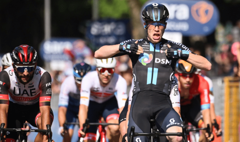 Alberto Dainese : « Un sentiment incroyable » de remporter une étape du Giro 2022￼