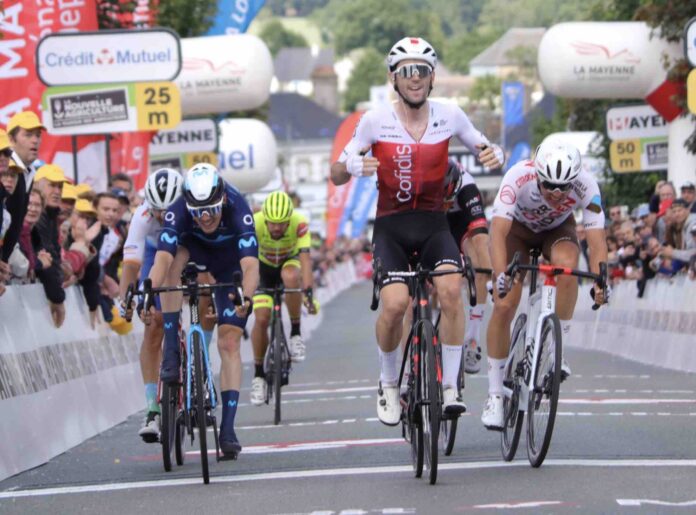 Benjamin Thomas remporte la 2e étape des Boucles de la Mayenne 2022
