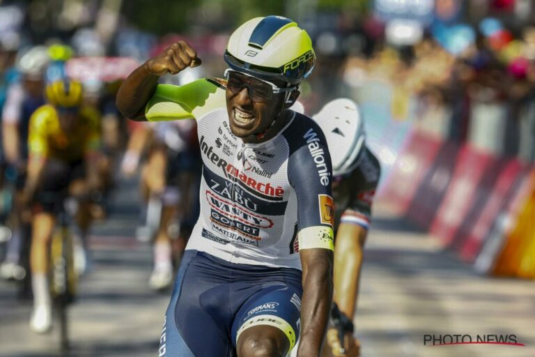 Biniam Girmay savait qu’il « entrerait dans l’histoire » en gagnant au Giro 2022