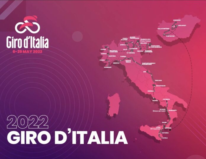 Comment suivre le Tour d'Italie 2022