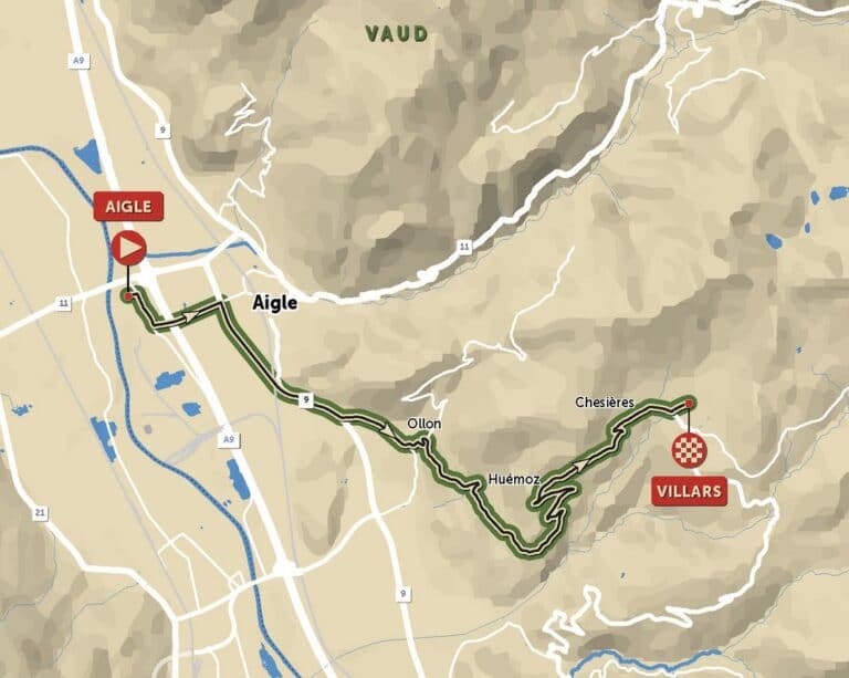 Tour de Romandie : Présentation de la 5e étape (Aigle / Villars)