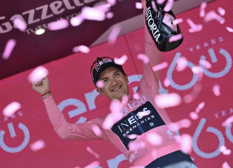 Classement général complet après la 14e étape du Giro 2022