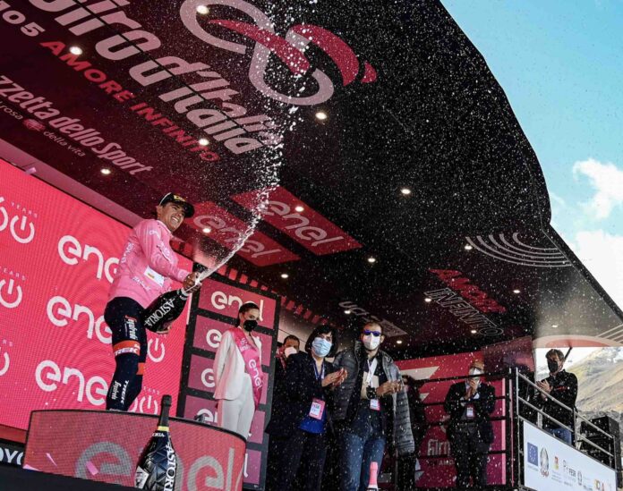 Classement général au départ de la 5e étape du Giro 2022